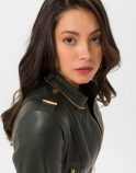 Elena Leather Jacket - image 5 of 6 in carousel